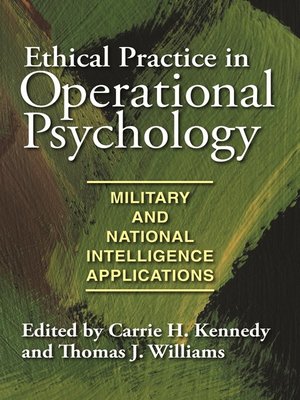 cover image of Ethical Practice in Operational Psychology